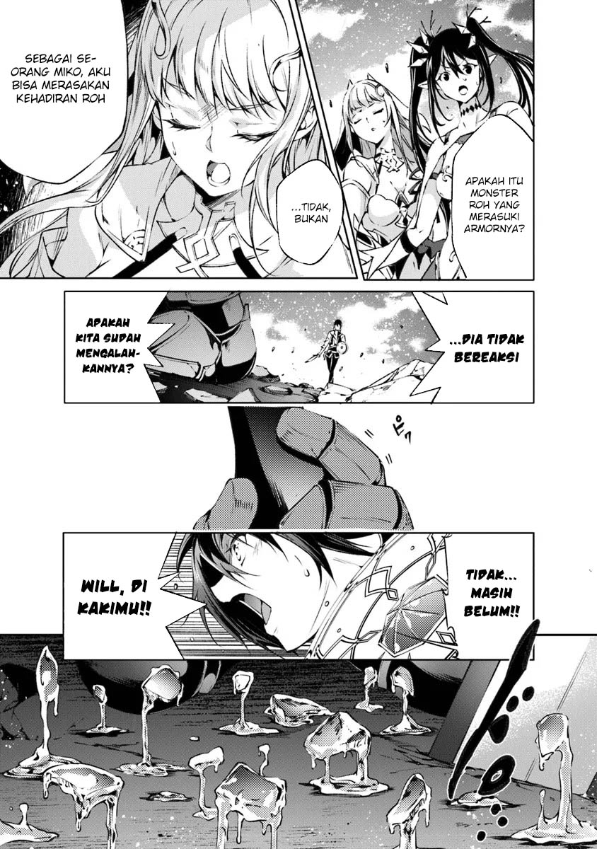 Kamigami ni Sodaterare Shimo no, Saikyou to Naru chapter 48
